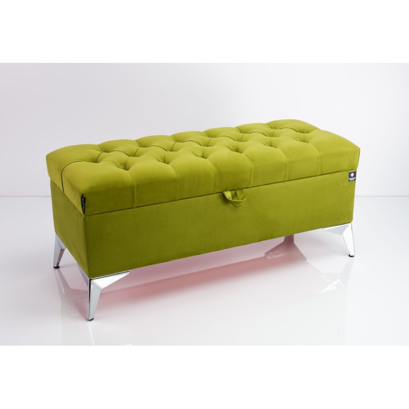 Tufted Storage Bench